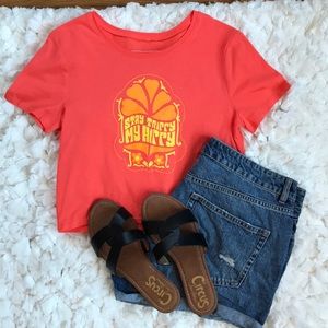 ‘Stay Trippy My Hippy’ Crop Top